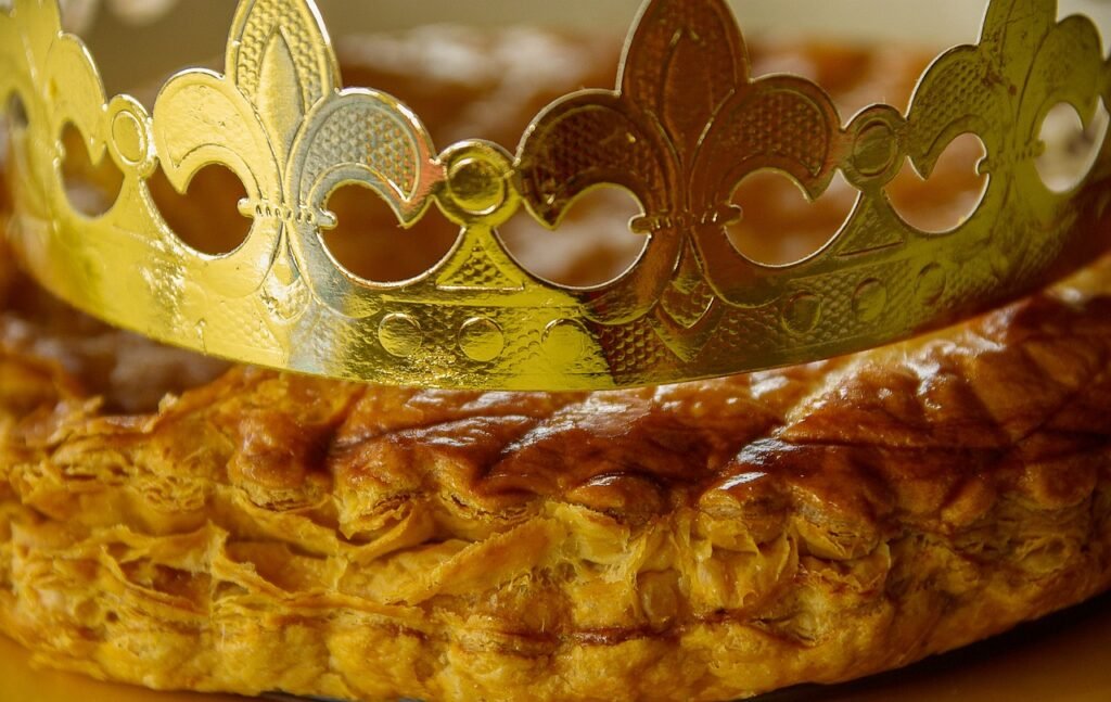 galette des rois, crown, pancake