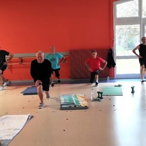 Cours d'une heure de gym homme